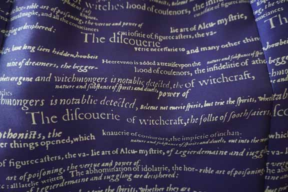 Purple fabric